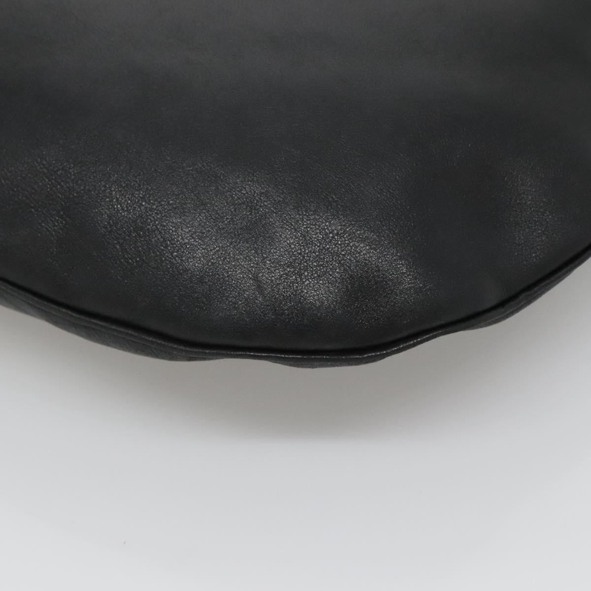 Gucci Vintage Shoulder Bag Leather, BLACK, LEATHER, Shoulder bag