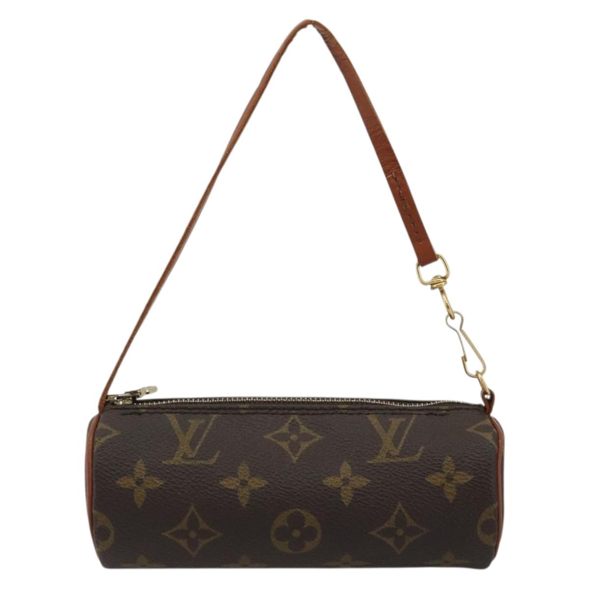 Louis Vuitton Papillon Pochette Monogram Canvas, Brown, Canvas, Clutch