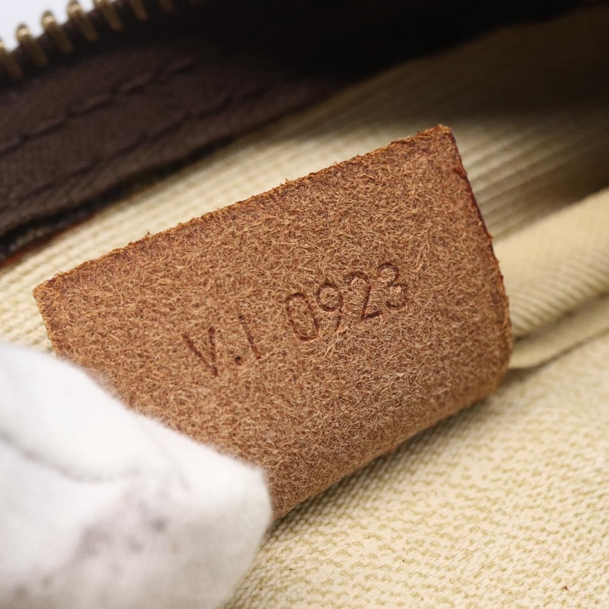 Louis Vuitton Deauville Handbag Monogram Canvas, BROWN, CANVAS, Handbag