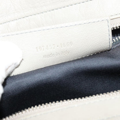 Balenciaga Cherche Midi Chain Shoulder Bag Leather, GRAY, LEATHER, Shoulder bag