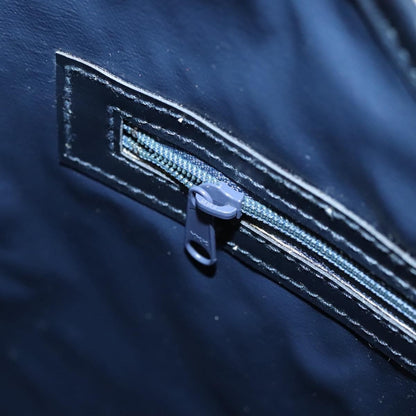 Celine C Sulky Handbag Canvas, NAVY, CANVAS, Handbag