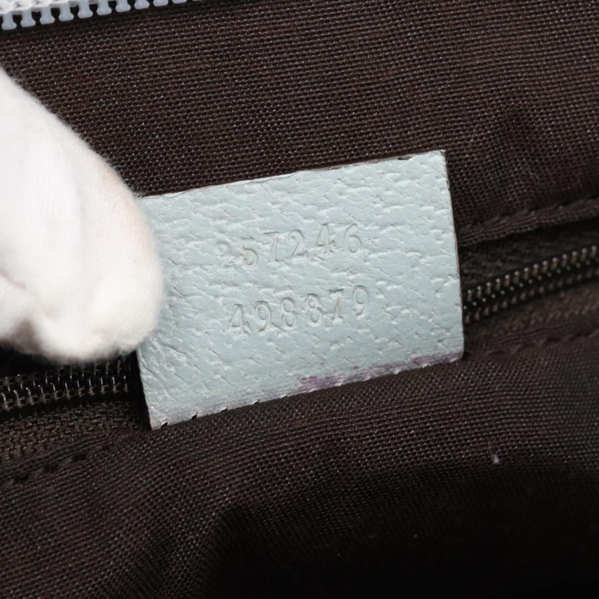 Gucci GG Canvas Bag Canvas, BLUE, CANVAS, Shoulder bag