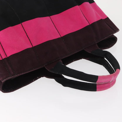 Prada Canapa Tote Canvas, PINK, CANVAS, Tote bag