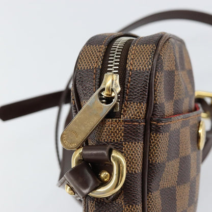 Louis Vuitton Rift Handbag Damier, BROWN, CANVAS, Shoulder bag
