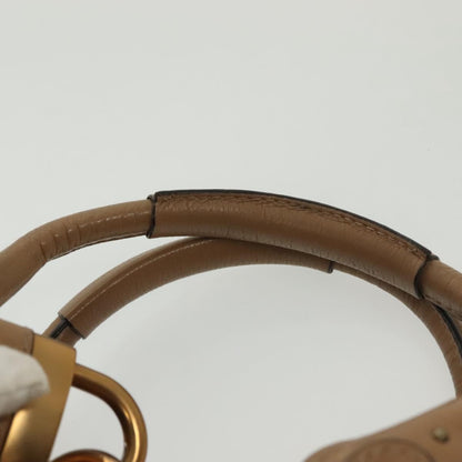 Chloe Paddington Lock Handbag Leather, BROWN, LEATHER, Handbag