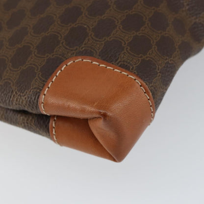 Celine Vintage Macadam Tote bag Canvas, BROWN, CANVAS, Tote bag
