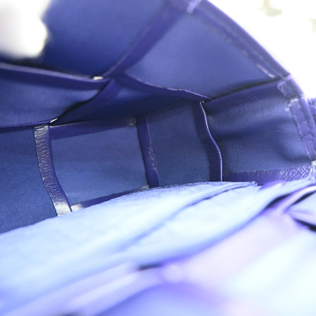 Bottega Veneta Cassette Crossbody Bag Maxi Intrecciato Fringe Leather, PURPLE, LEATHER, Crossbody bag