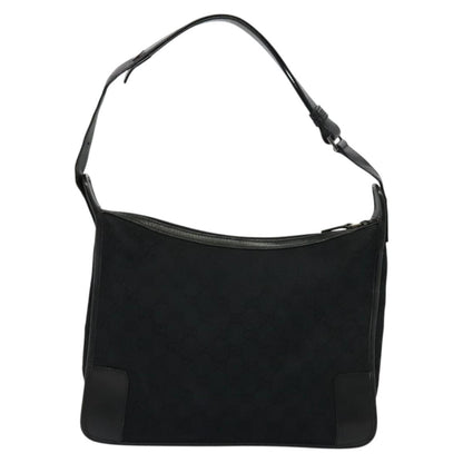 Gucci GG Canvas Bag Canvas, BLACK, CANVAS, Shoulder bag