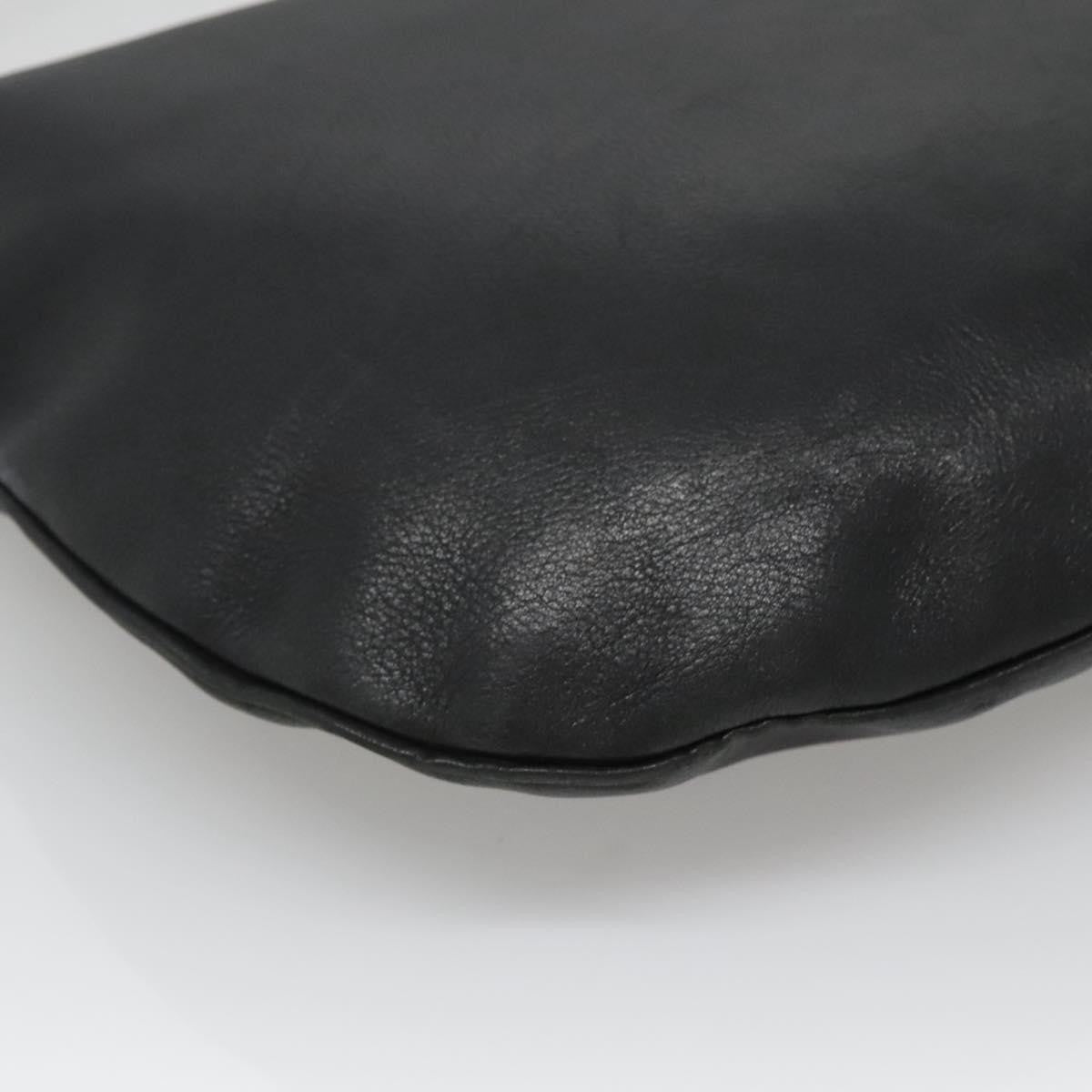 Gucci Vintage Shoulder Bag Leather, BLACK, LEATHER, Shoulder bag