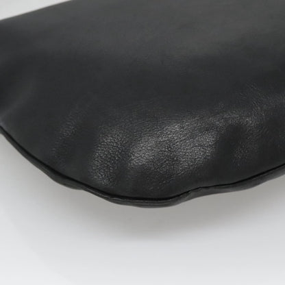 Gucci Vintage Shoulder Bag Leather, BLACK, LEATHER, Shoulder bag