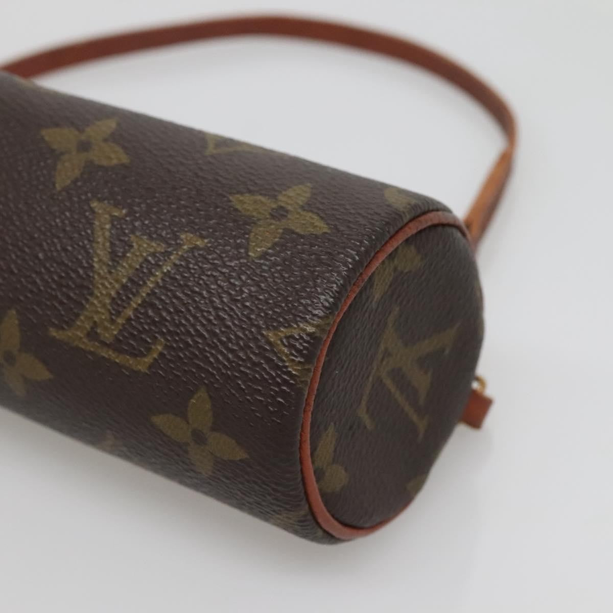 Louis Vuitton Papillon Pochette Monogram Canvas, BROWN, CANVAS, Handbag