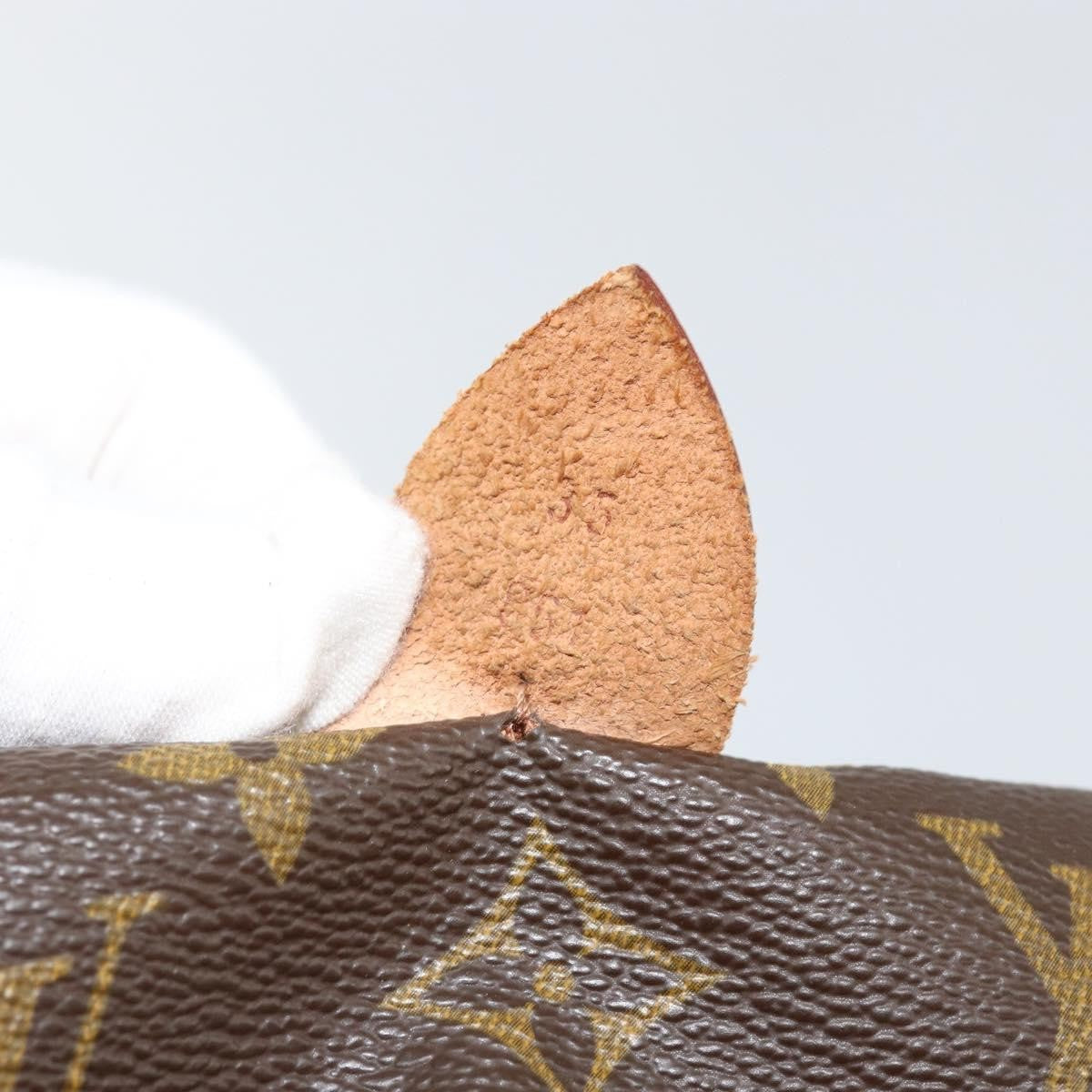 Louis Vuitton Sac Souple Handbag Monogram Canvas, BROWN, CANVAS, Handbag