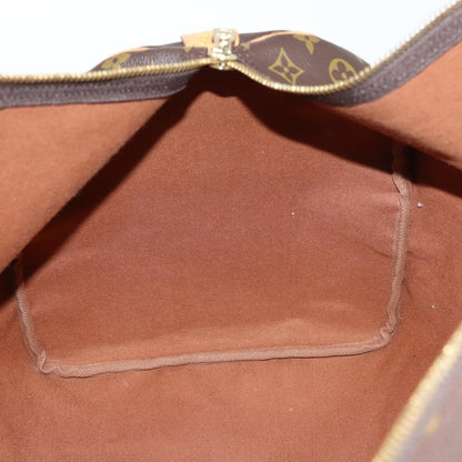 Louis Vuitton Keepall Bag Monogram Canvas, BROWN, CANVAS, Travel bag
