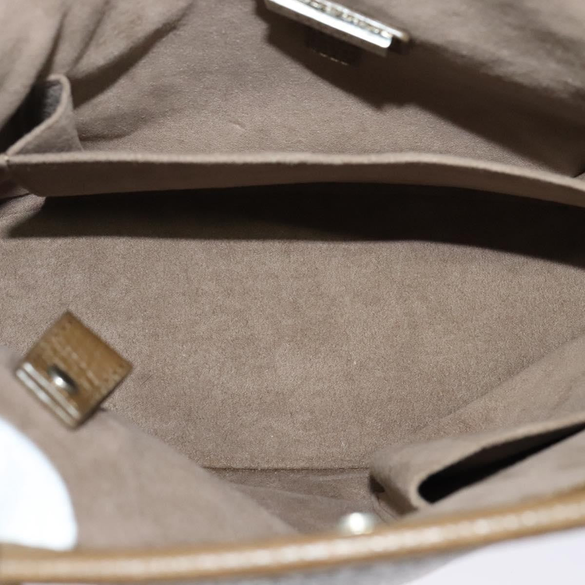 Loewe Vintage Handbag Leather, KHAKI, LEATHER, Handbag