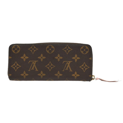 Louis Vuitton Clemence Wallet Monogram Canvas, BROWN, LEATHER, Wallets