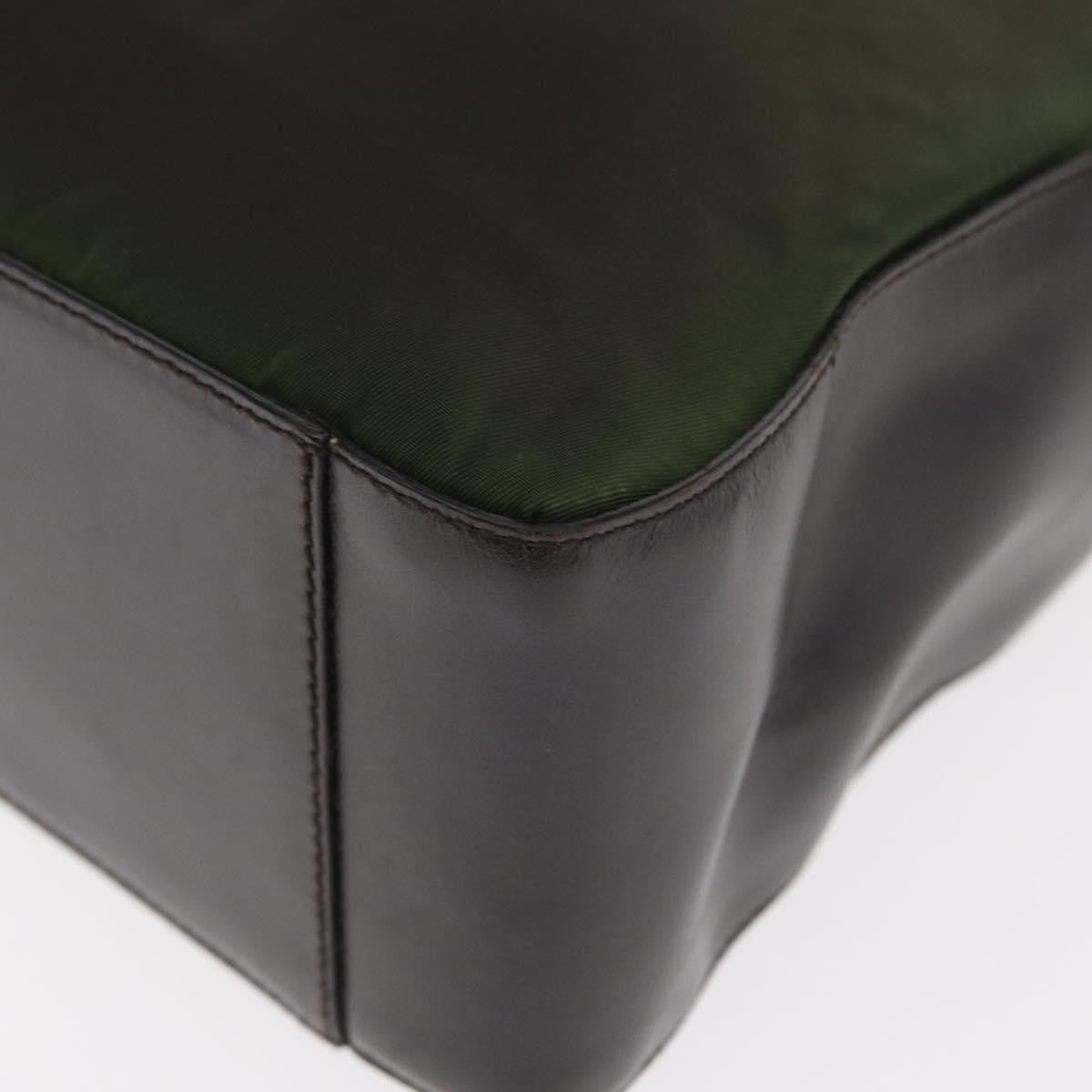 Prada Vintage Handbag Tessuto, KHAKI, NYLON, Handbag