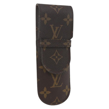 Louis Vuitton Etui à stylo Canvas, BROWN, CANVAS, Clutche & pouche