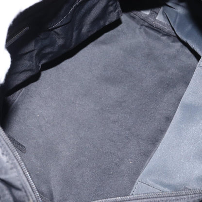 Prada Vintage Zip Tote Tessuto, BLACK, NYLON, Tote bag
