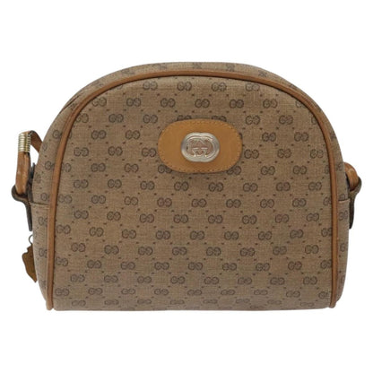 Gucci Micro GG supreme shoulder bag GG canvas, BEIGE, PVC, Shoulder bag