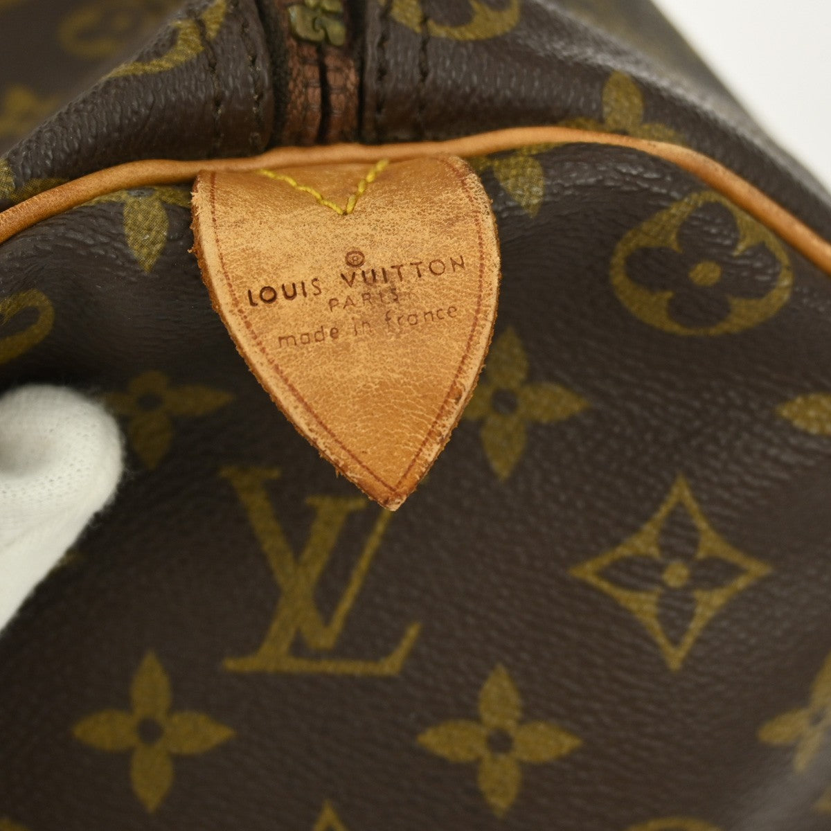Louis Vuitton Keepall Bag Monogram Canvas, BROWN, CANVAS, Travel bag