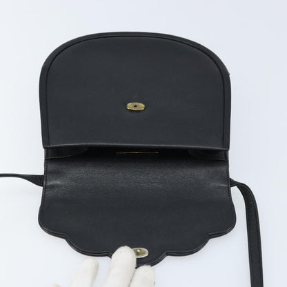 Saint Laurent Vintage Shoulder Bag Leather, Black, Leather, Shoulder Bag