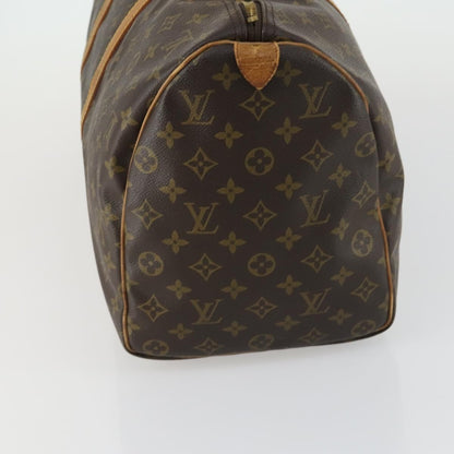 Louis Vuitton Keepall Bag Monogram Canvas, Brown, Canvas, Travel Bag