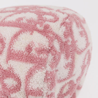 Christian Dior Vintage Trotter Pouch Pile, PINK, COTTON, Clutche & pouche