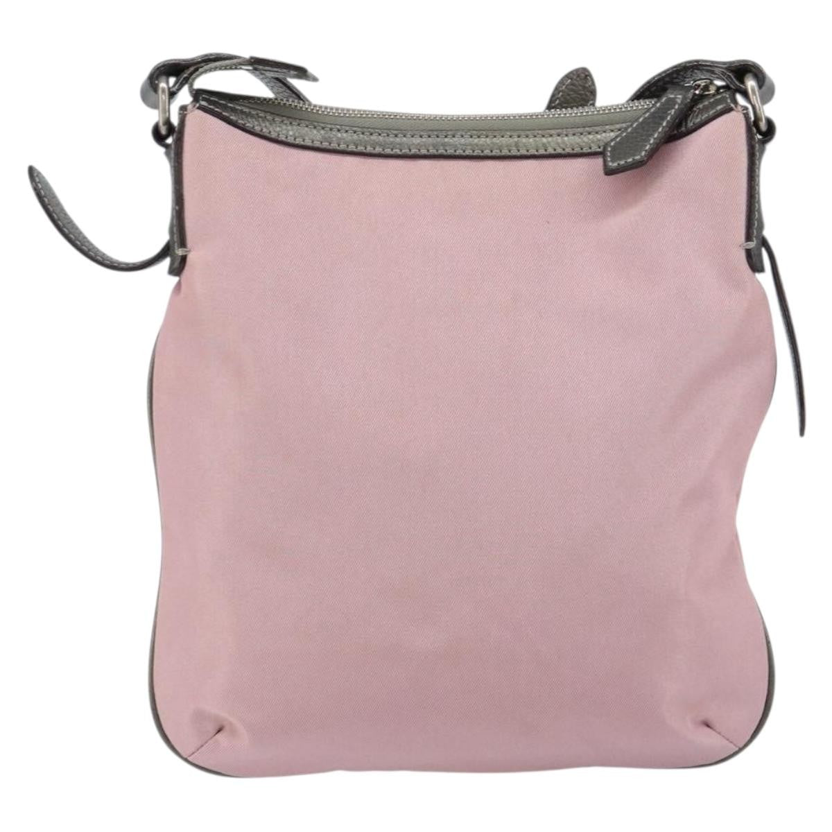 Burberry Nova check Shoulder bag Nylon, PINK, NYLON, Shoulder bag