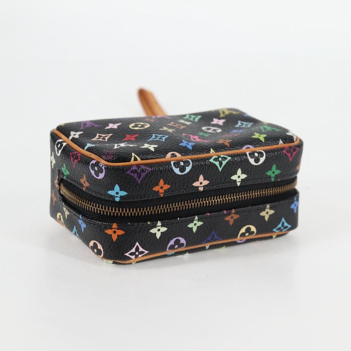 Louis Vuitton Wapity Trousse Pouch Monogram Multicolor, BLACK, CANVAS, Clutche & pouche