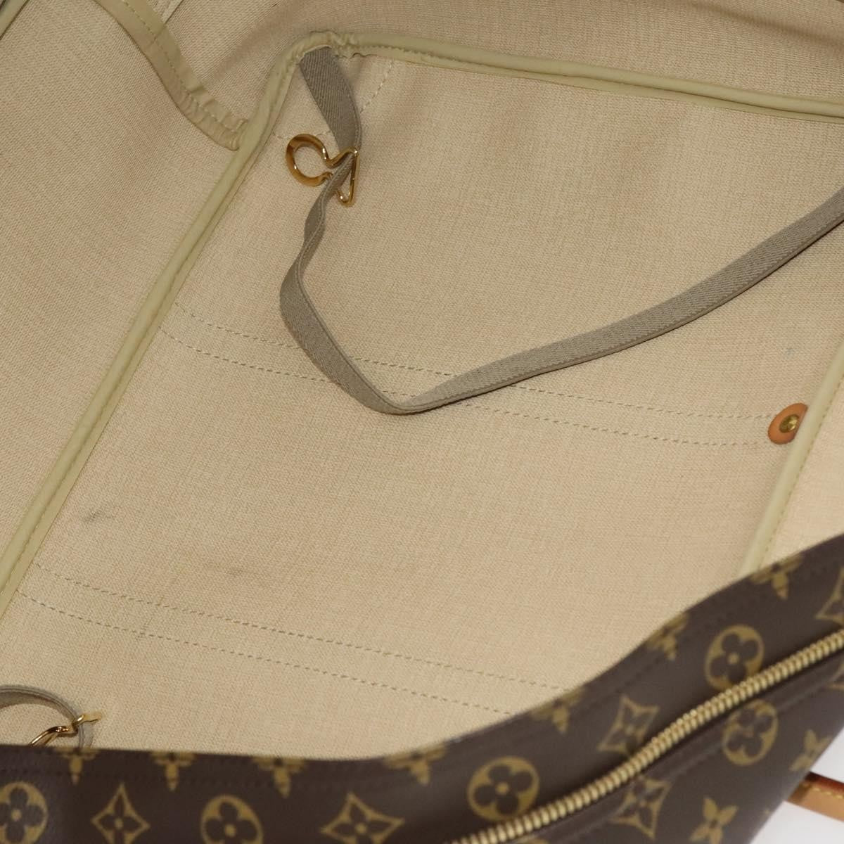 Louis Vuitton Sirius Handbag Monogram Canvas, BROWN, CANVAS, Handbag