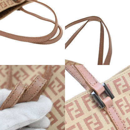 Fendi Vintage Zucca Zucca canvas, PINK, CANVAS, Handbag