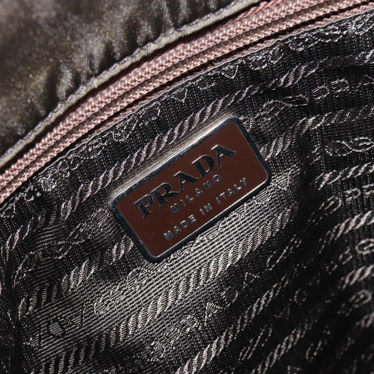 Prada Vintage Zip Tote Tessuto, KHAKI, NYLON, Tote bag