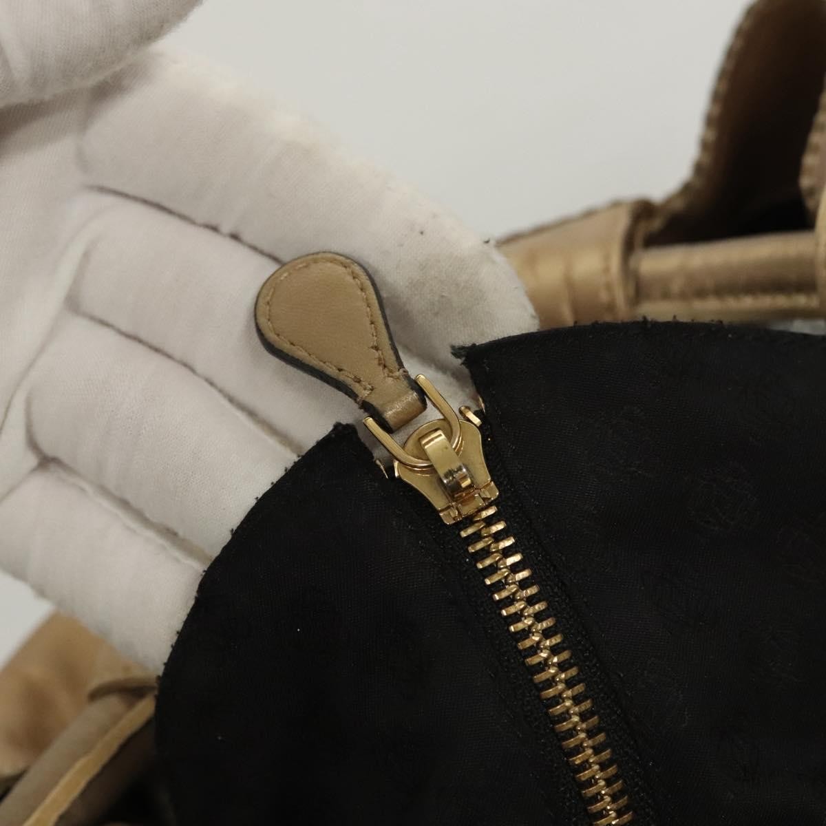 Loewe Anagram Logo Nappa Aire Hand Bag Leather, GOLD, LEATHER, Handbag