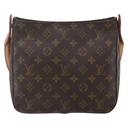 Louis Vuitton Looping Handbag Monogram Canvas, BROWN, CANVAS, Shoulder bag