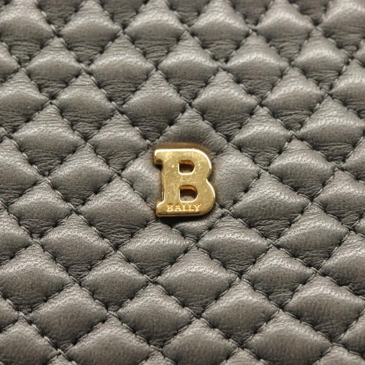 Bally Handbag Leather, GRAY, LEATHER, Handbag