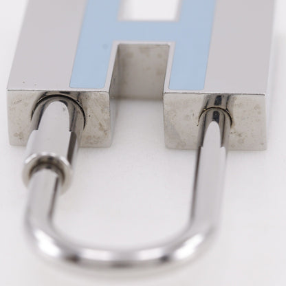 Hermes Cadena Keyring Metal, Silver, Metal, Charm
