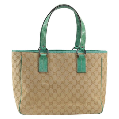 Gucci Vintage Open Tote GG Canvas, BEIGE, CANVAS, Tote bag