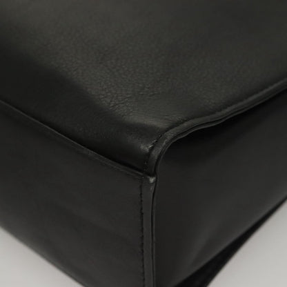 Versace Medusa Shoulder Bag Leather, BLACK, LEATHER, Shoulder bag