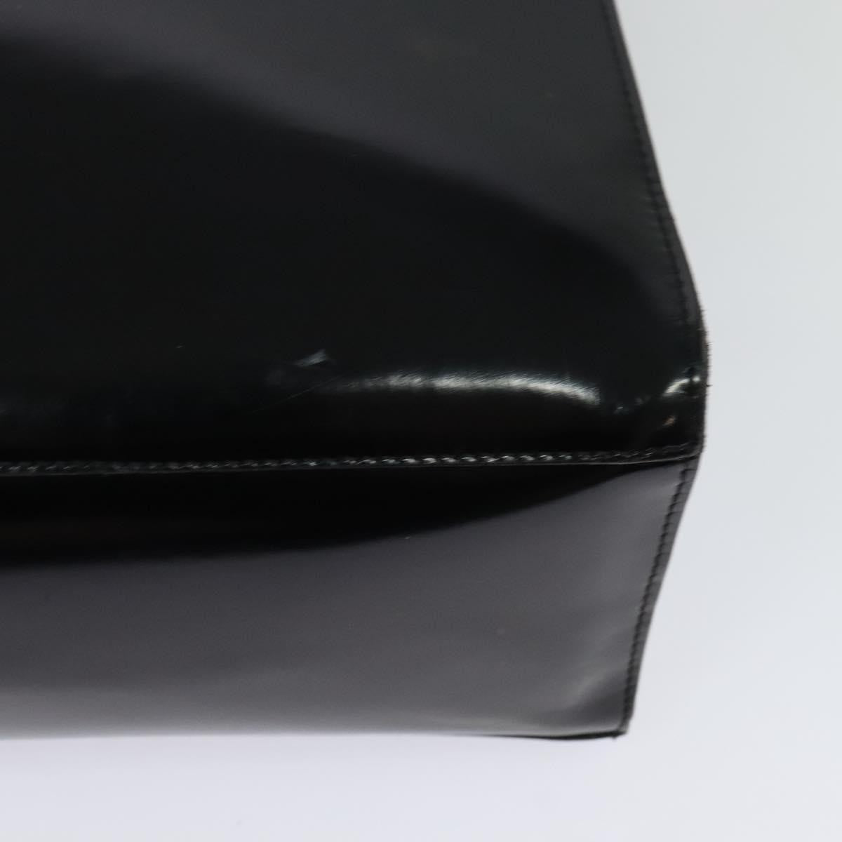 Salvatore Ferragamo Shopper Tote Leather, BLACK, PATENT_LEATHER, Tote bag