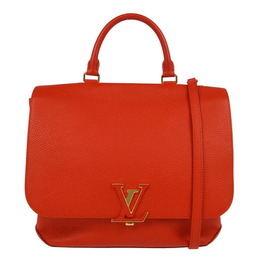 Louis Vuitton Volta Handbag Leather, RED, LEATHER, Handbag