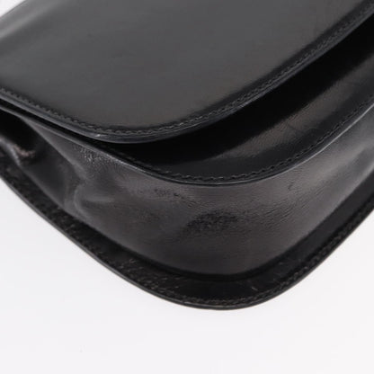 Prada Vintage Handbag Leather, BLACK, LEATHER, Handbag