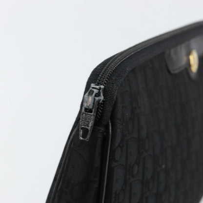 Christian Dior Trotter pouch Diorissimo Canvas, BLACK, CANVAS, Clutche & pouche