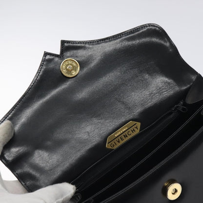 Givenchy Vintage 4G handbag Leather, BLACK, LEATHER, Handbag
