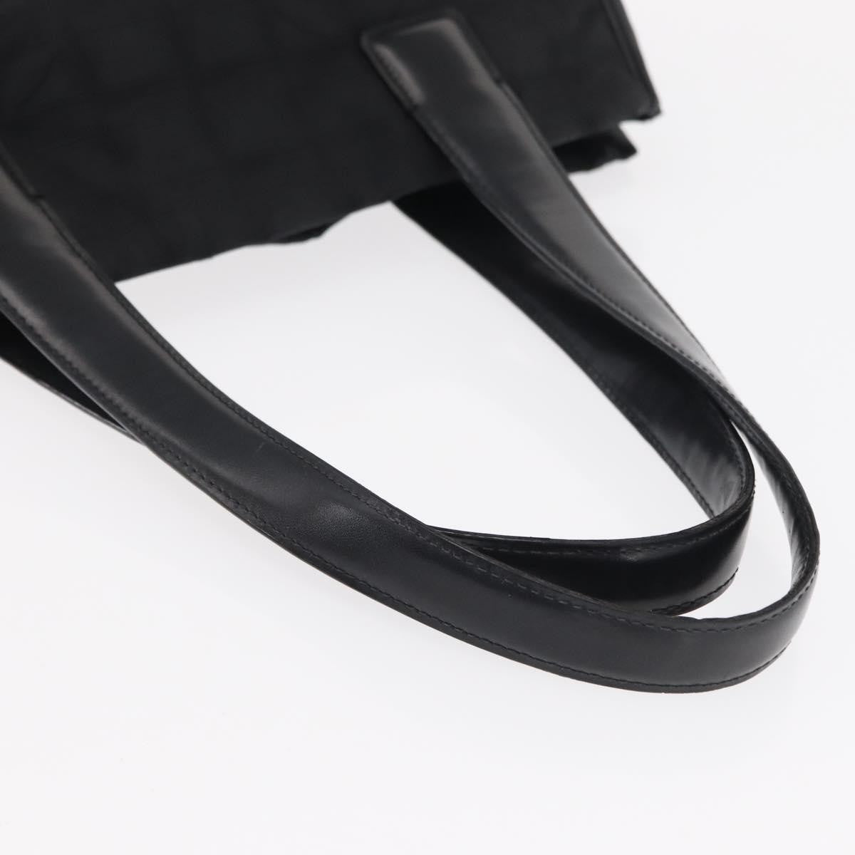 Chanel Travel Line Tote Nylon, BLACK, NYLON, Tote bag