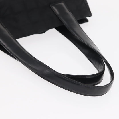 Chanel Travel Line Tote Nylon, BLACK, NYLON, Tote bag