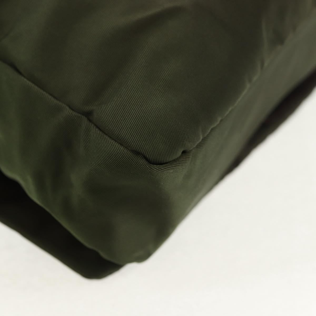 Prada Vintage Shoulder Bag Tessuto, KHAKI, NYLON, Shoulder bag