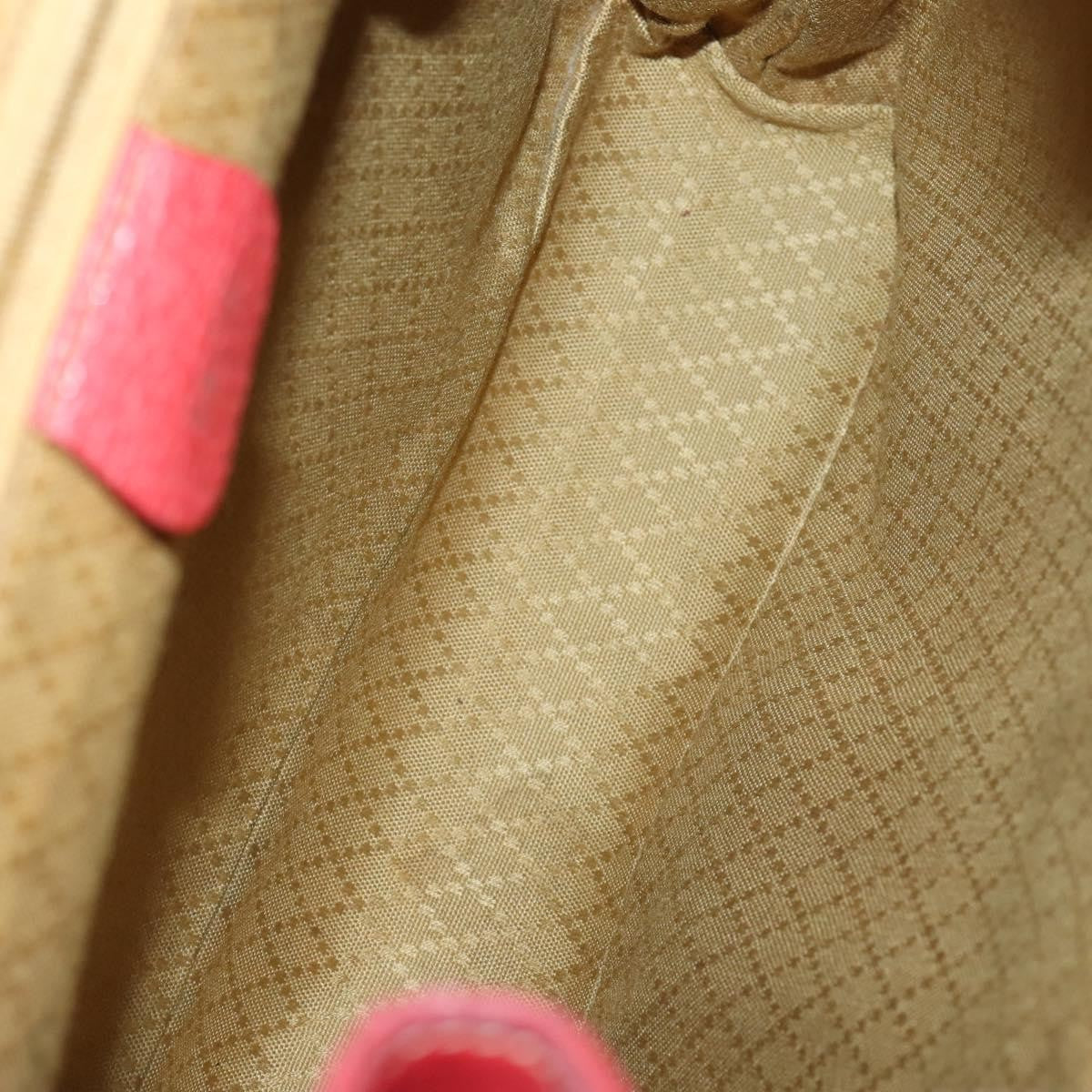 Gucci Vintage Bamboo Backpack Suede, RED, SUEDE, Backpack