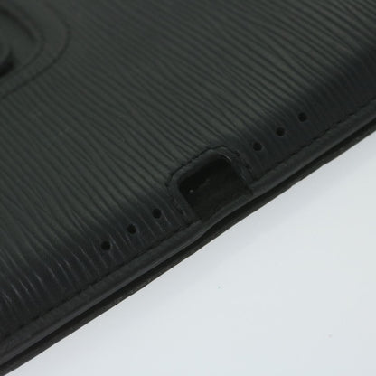 Louis Vuitton iPad Case Epi Leather, BLACK, LEATHER, Tech accessory