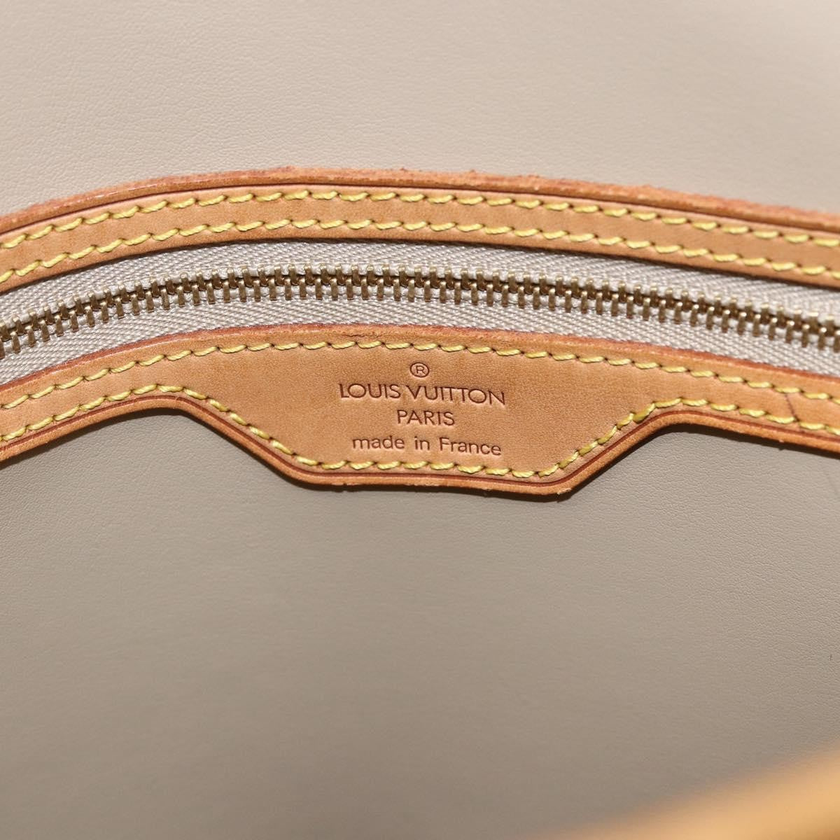 Louis Vuitton Bucket Bag Monogram Vernis, BEIGE, PATENT_LEATHER, Shoulder bag