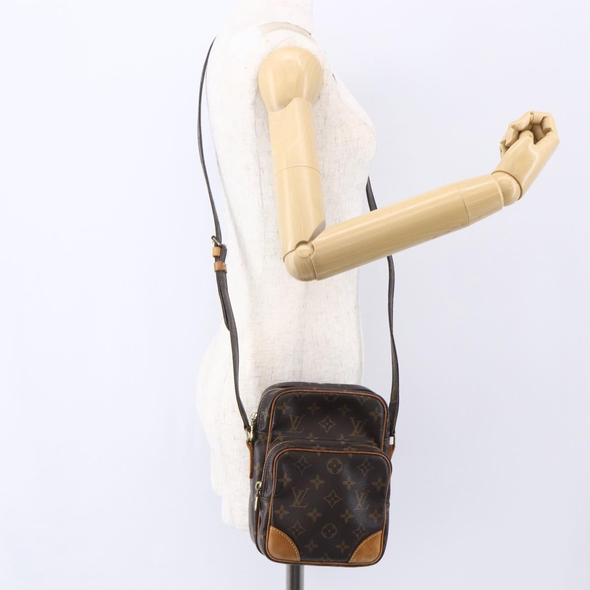 Louis Vuitton Amazone Bag Monogram Canvas, BROWN, CANVAS, Shoulder bag